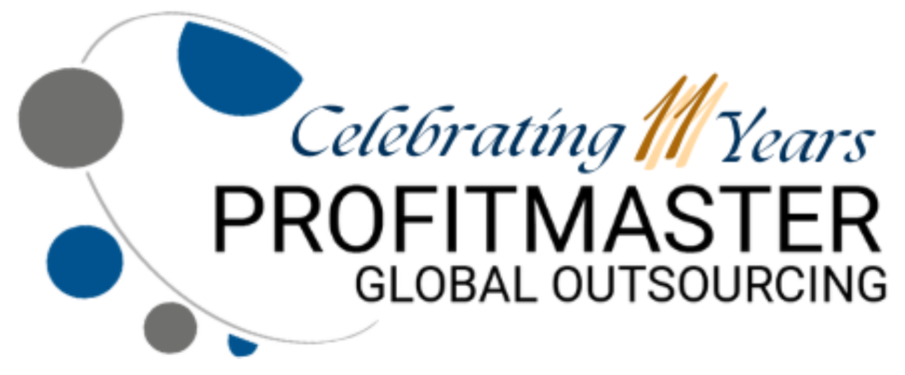 Logo reading "Celebrating 11 Years" with abstract blue and gray shapes.